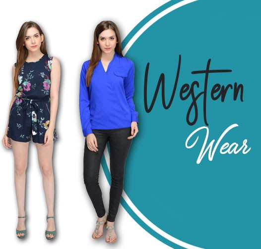 Western Wear, dresses, tops, bottom wear