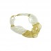 Designer Multicolor Pearls Neckpiece In Golden Color
