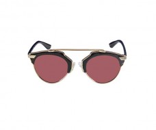 Oval  Sunglasses In Red Shades