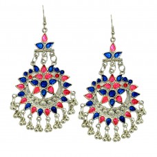 Oxidized Chandbali Earrings Pair For Girls And Women