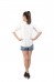 White Cotton Designer Top For Women By Shipgig