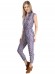 Blue  Printed Jumpsuit For Women By Shipgig