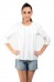 White Cotton Top For Women By Shipgig