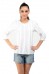 White Cotton Top For Women By Shipgig