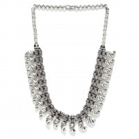 Silver Plated Collar Necklace
