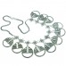 Silver Plated Neckpiece For Women