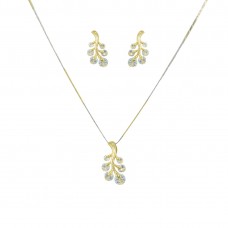 Designer Gold Plated Generic Pendant Set 