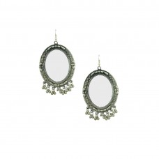 Silver Plated Mirror Dangler